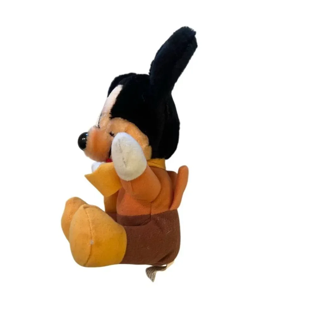 Vintage Disney Mickey's Christmas Carol Tiny Tim Mickey‎ Mouse Plush